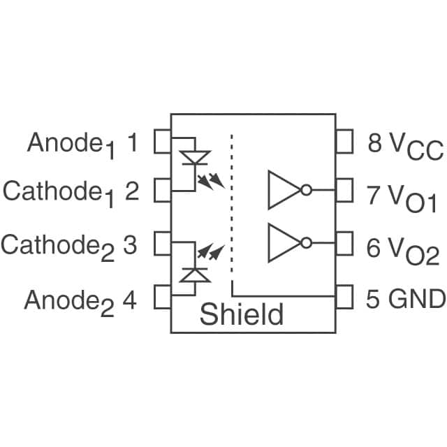 HCPL-2630-300E Broadcom Limited  Optoisolators - Logic Output